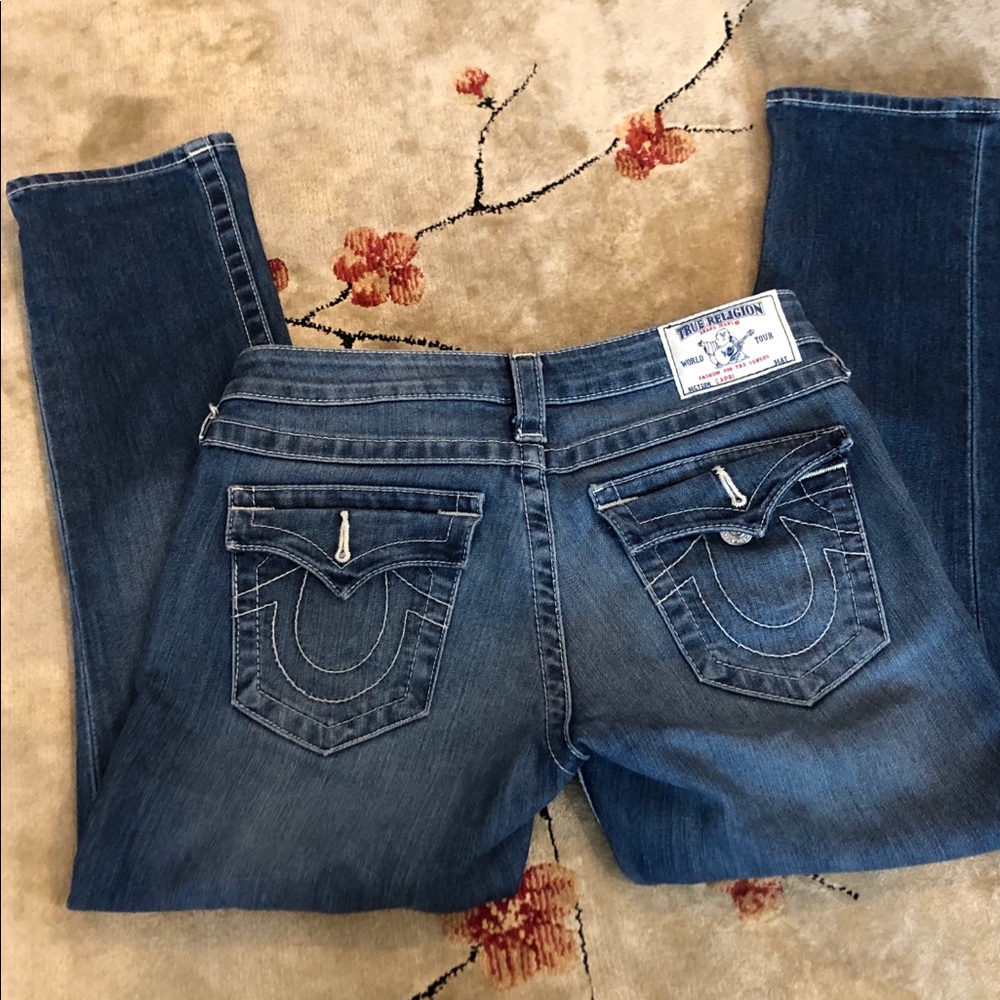 True religion brand Capri jeans size 26